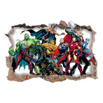 Vinilo 3d marvel